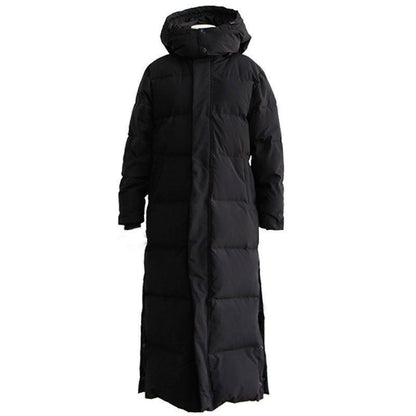 Women's Hooded Thick Long Parka (photo 4)