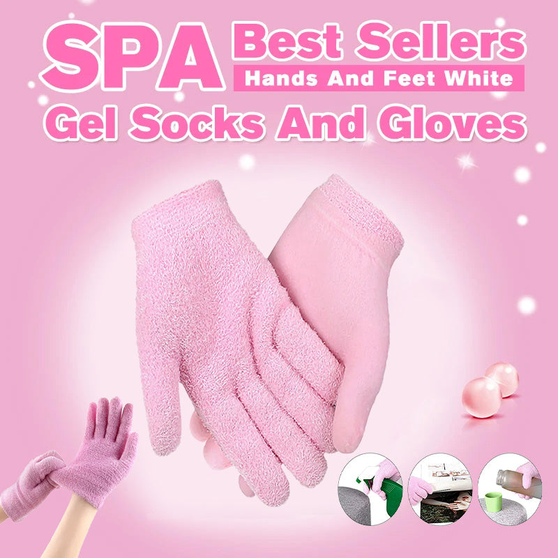 Moisturizing Gel Spa Gloves or Socks
