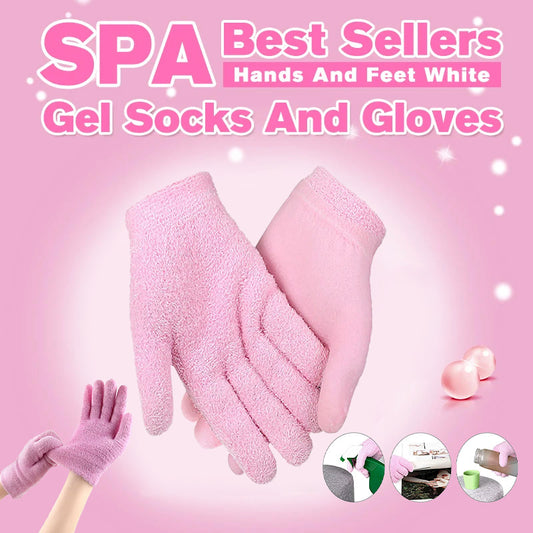 Moisturizing Gel Spa Gloves or Socks