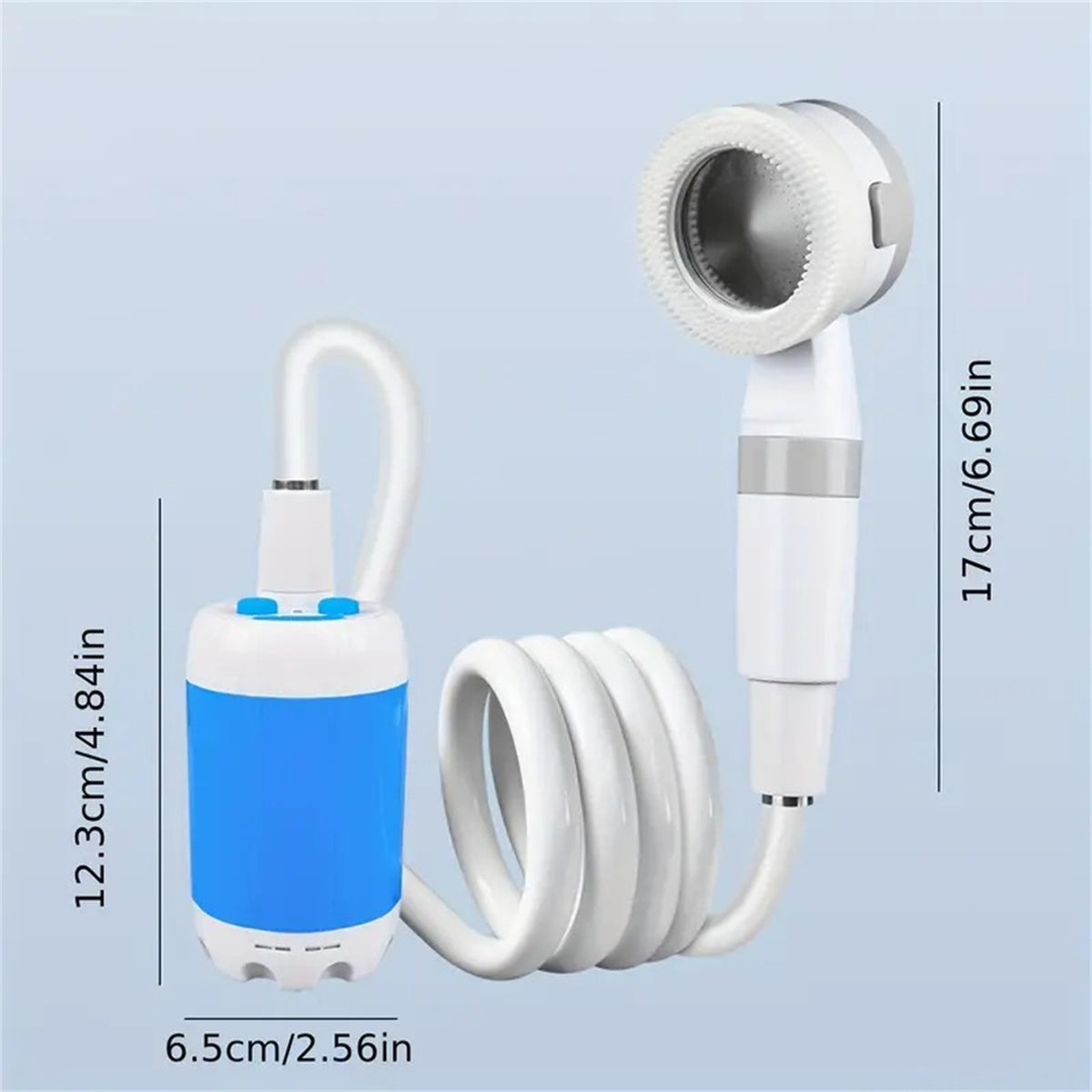 Portable Rechargeable Camping Shower (photo 6)