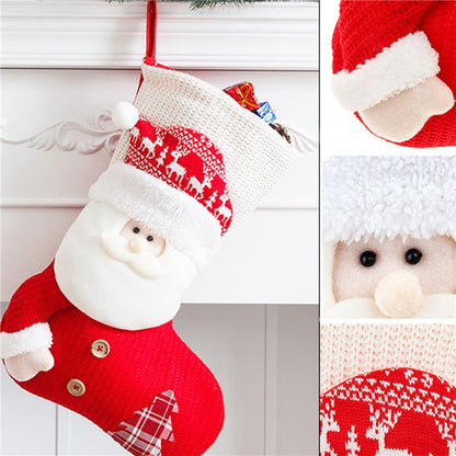 Large Knit Christmas Stocking (photo 6)