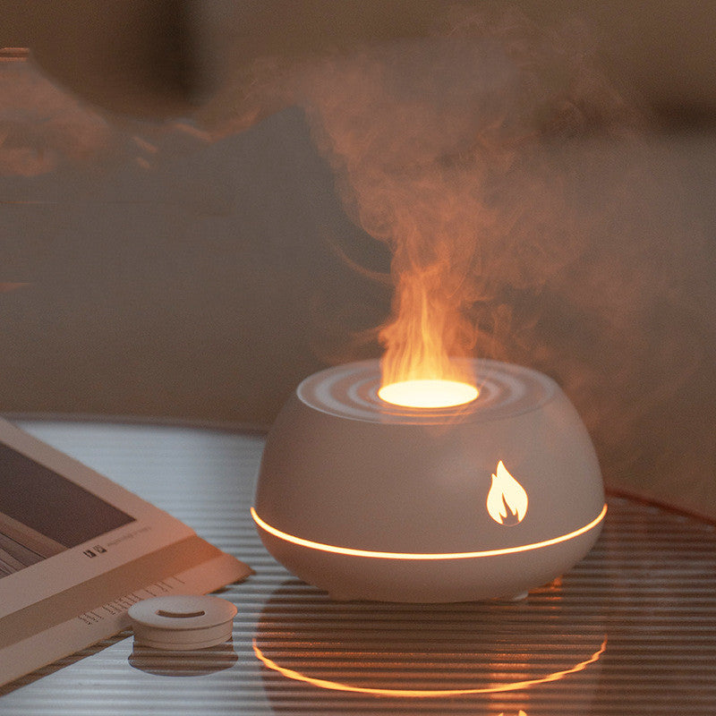Flame Effect Mini Humidifier and Aroma Diffuser, 130 ml (photo 7)