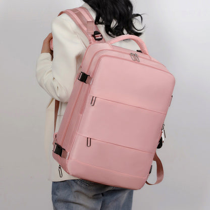 Large-Capacity Travel Backpack with Laptop Compartment (photo 2)