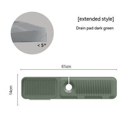Silicone Faucet Splash Guard Mat (photo 14)