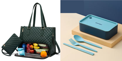 Insulated Lunch Tote and Laptop Bag (photo 16)
