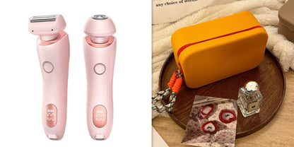 2-in-1 Women's Rechargeable Shaver and Trimmer (photo 12)