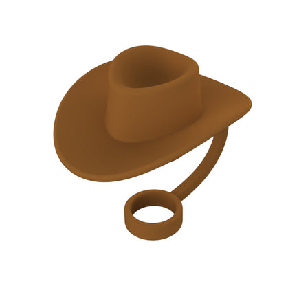 Silicone Hat-Shaped Straw Toppers (photo 16)