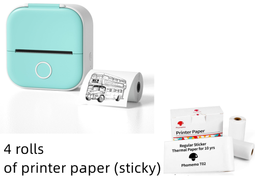 Mini Bluetooth Thermal Pocket Printer (photo 96)