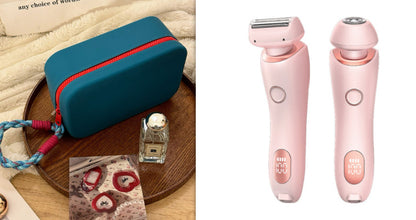 2-in-1 Women's Rechargeable Shaver and Trimmer (photo 21)
