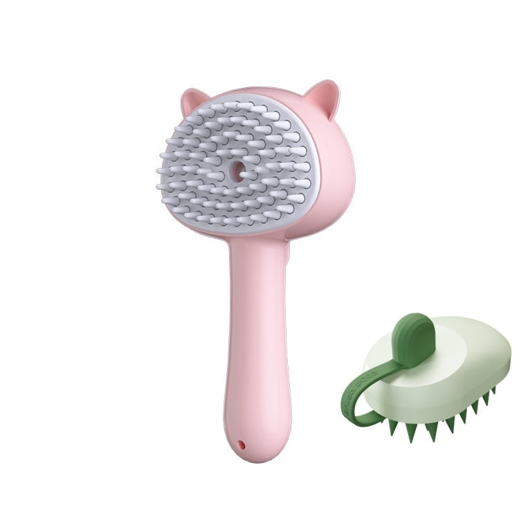 Rechargeable Self-Cleaning Pet Mist Slicker Brush (photo 25)