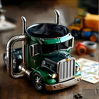 Semi Truck Shaped Coffee Mug, 11 oz (photo 12)