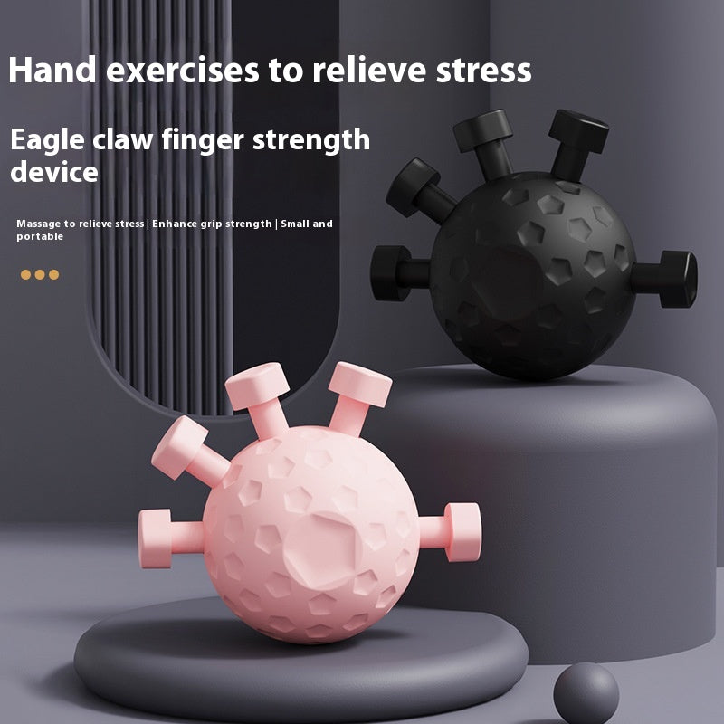 Adjustable Finger Grip Strengthener Ball (photo 3)