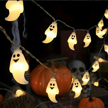 Halloween PVC LED String Lights, Battery Powered (photo 12)