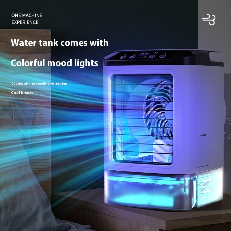 Desktop Mist Air Cooler Fan with Dual Spray, USB (photo 3)