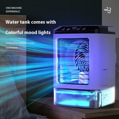 Desktop Mist Air Cooler Fan with Dual Spray, USB (photo 3)
