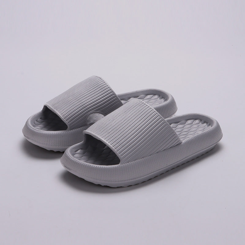 Rhombus Stripe EVA Slippers (photo 15)