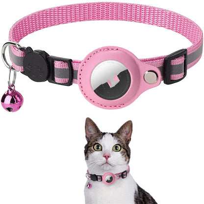 Reflective Pet Collar with AirTag Holder (photo 6)