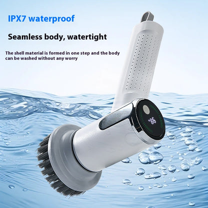 Cordless Electric Cleaning Brush with Display (photo 4)