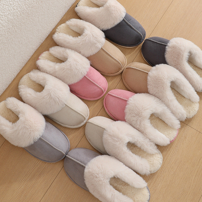 Fuzzy Plush House Slippers (photo 8)