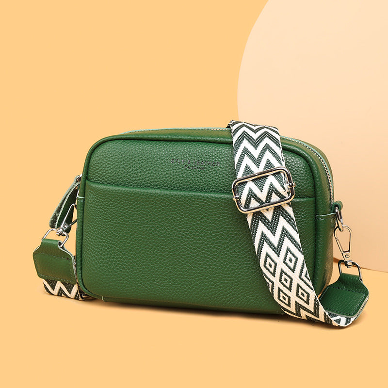 Embroidered Rhombus Crossbody Square Bag (photo 6)