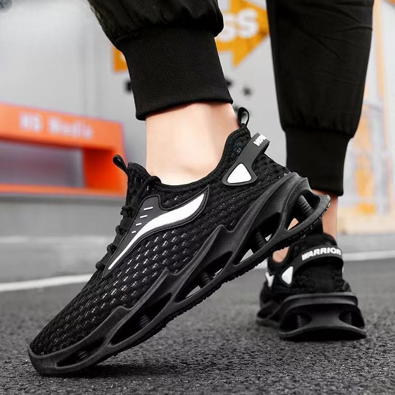 Men's Mesh Lace-Up Running Sneakers (photo 3)