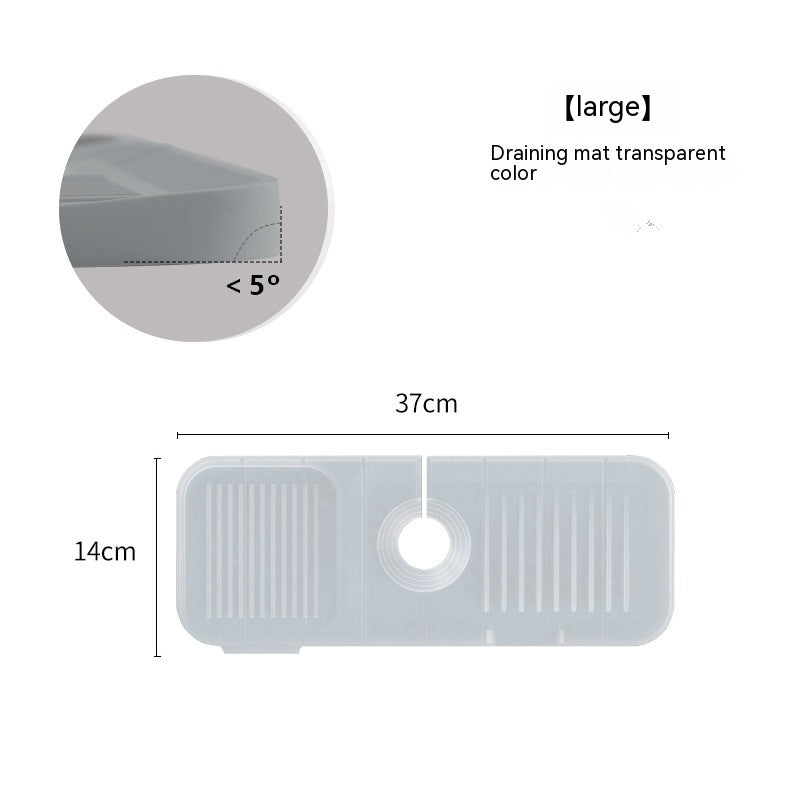 Silicone Faucet Splash Guard Mat (photo 17)