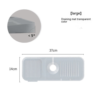 Silicone Faucet Splash Guard Mat (photo 17)