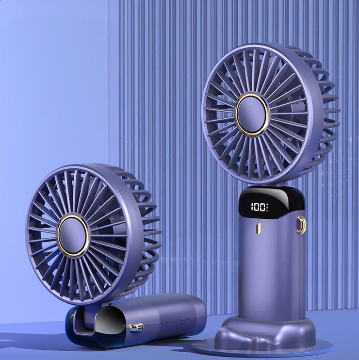 Foldable USB Rechargeable Handheld and Neck Fan (photo 16)