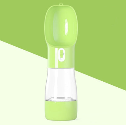 Portable Dog Water and Food Bottle with Shoulder Strap (photo 7)