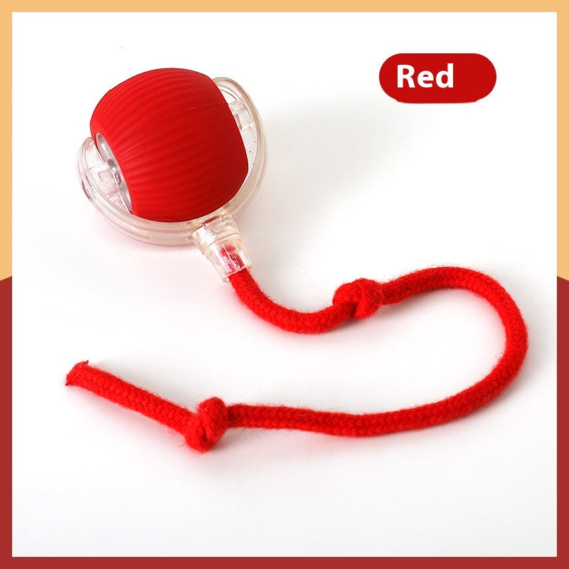 Automatic Rolling Cat Toy Ball with Tail (photo 5)