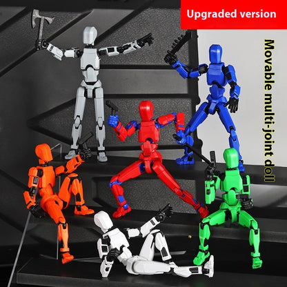 3D-Printed Articulated Robot Figure (photo 4)