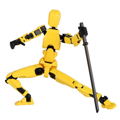 3D-Printed Articulated Robot Figure (photo 5)