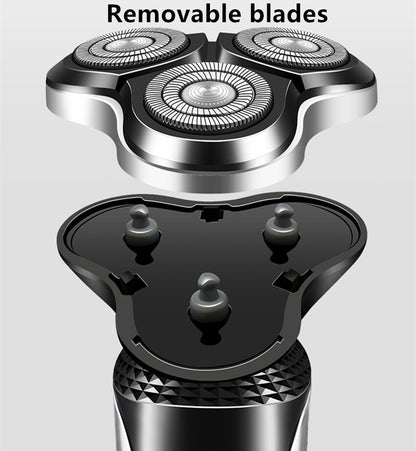 Rotary Electric Shaver with Pop-Up Trimmer, USB Rechargeable (photo 6)