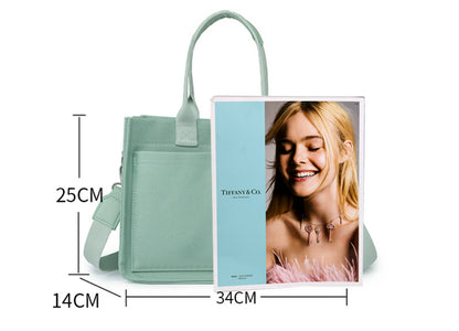 Multi-Pocket Canvas Tote and Shoulder Bag (photo 12)