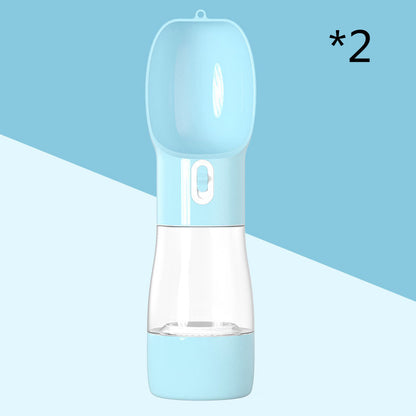 Portable Dog Water and Food Bottle with Shoulder Strap (photo 15)