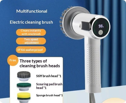 Cordless Electric Cleaning Brush with Display (photo 9)