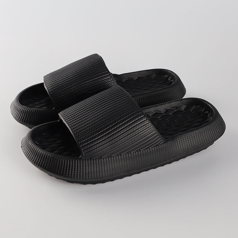 Rhombus Stripe EVA Slippers (photo 20)