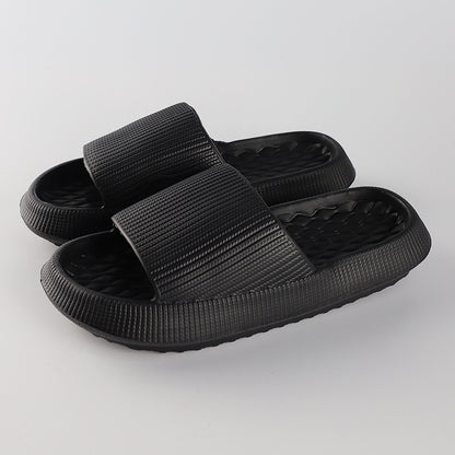 Rhombus Stripe EVA Slippers (photo 20)