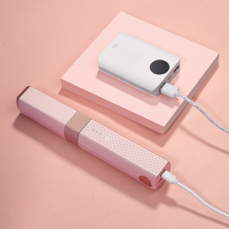 Cordless USB Mini Ceramic Hair Straightener (photo 6)