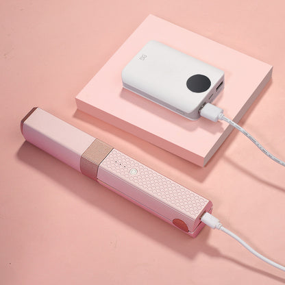 Cordless USB Mini Ceramic Hair Straightener (photo 6)