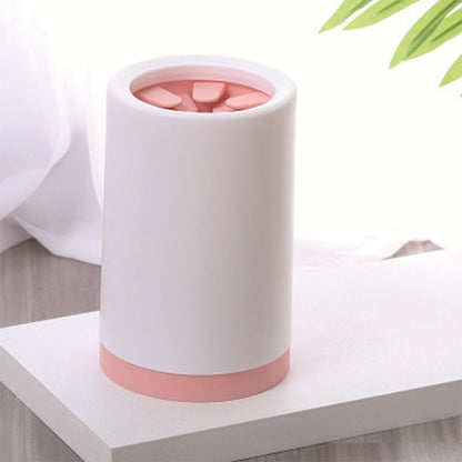 Dog Paw Cleaner Cup with Soft Silicone Bristles, S or L (photo 12)