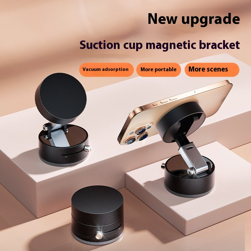 Foldable Magnetic Suction Cup Phone Holder (photo 3)