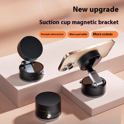 Foldable Magnetic Suction Cup Phone Holder (photo 3)
