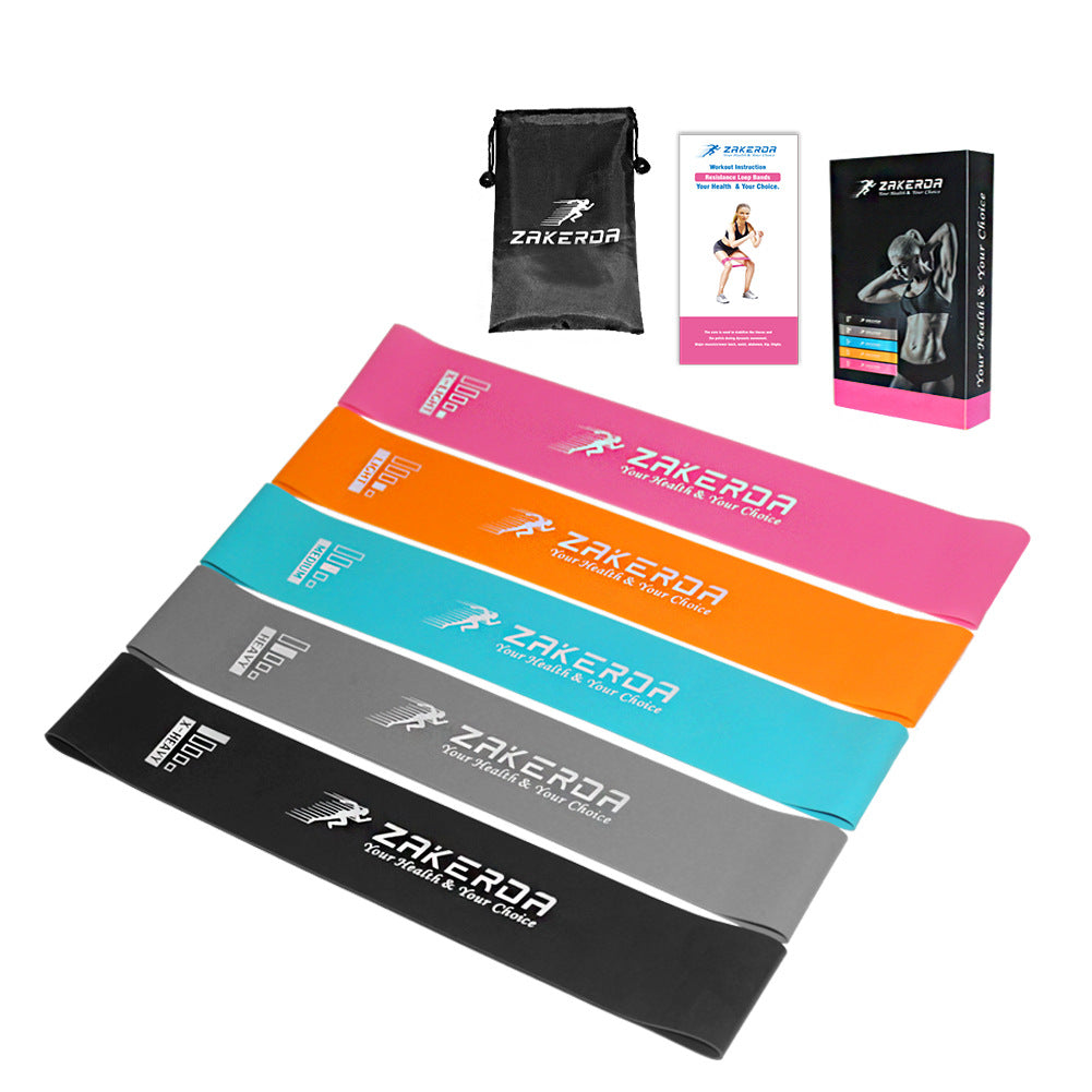 Latex Resistance Bands for Yoga and Pilates (photo 5)