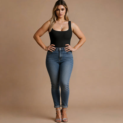 Women's Shapewear Bodysuit with Adjustable Straps (photo 12)