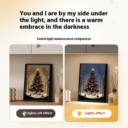 Light-Up Christmas Tree Picture with Bluetooth Speaker (photo 2)