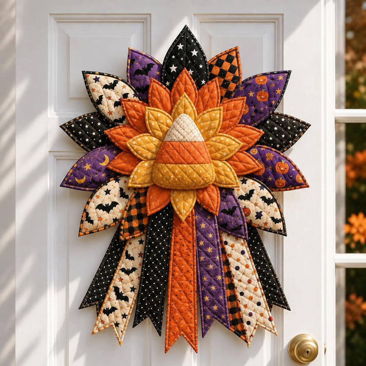 Quilted Patchwork Fabric Craft Piece, Holiday and Animal Designs (photo 29)