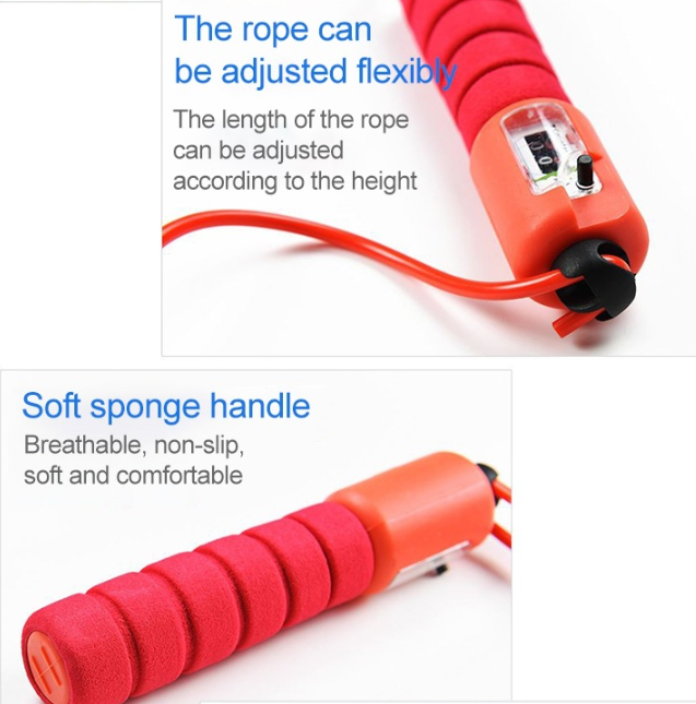 Jump Rope with Counter, Adjustable Length (photo 2)