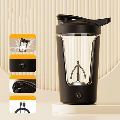 Electric Protein Shaker Bottle, 400 ml, Rechargeable (photo 9)