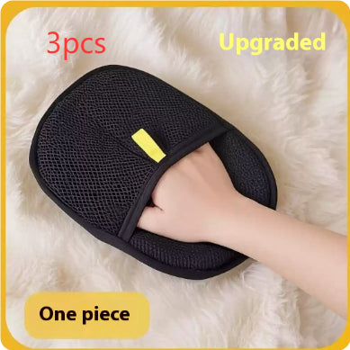Pet Deshedding Grooming Glove (photo 11)